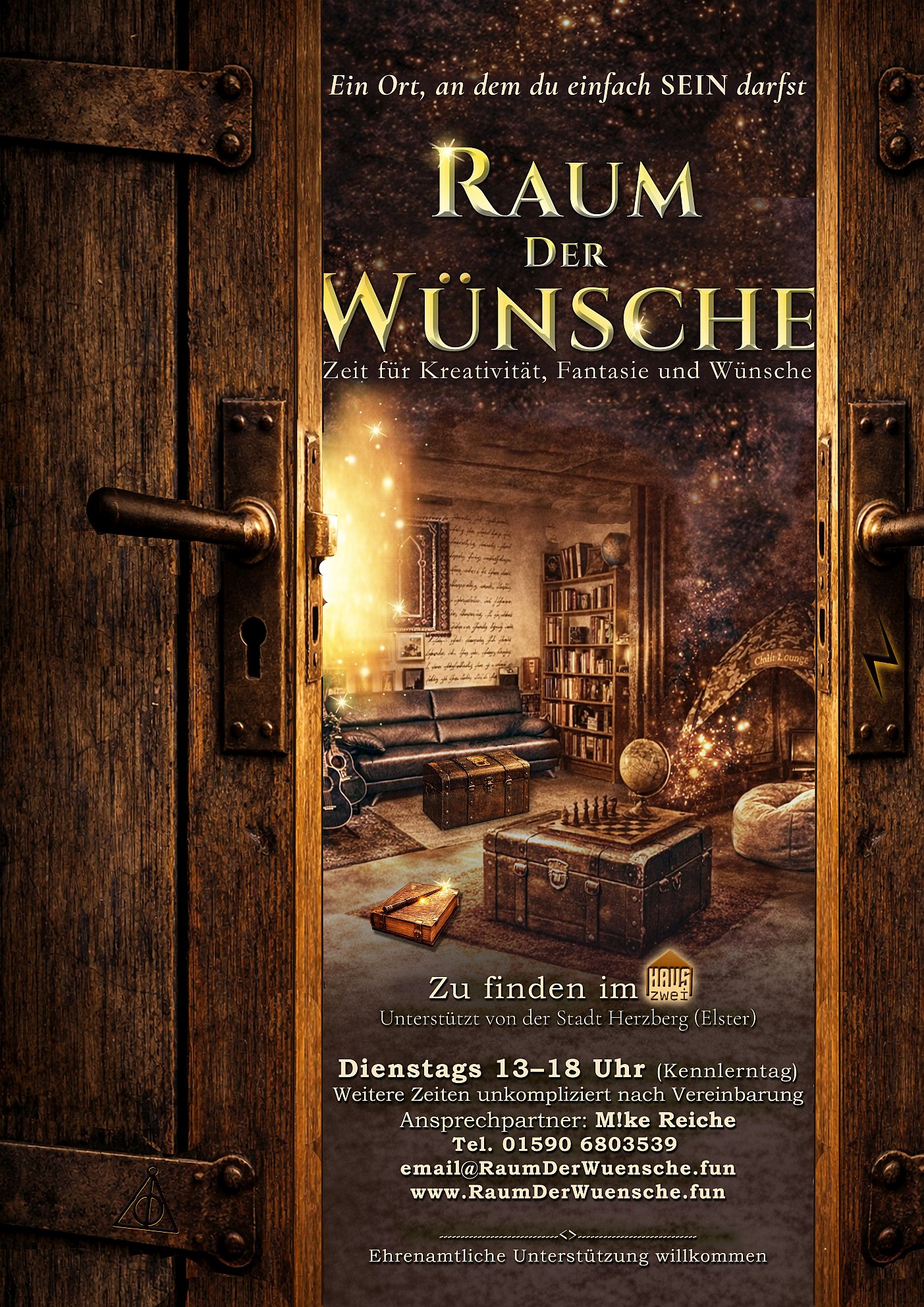 Raum der Wünsche sichtbar